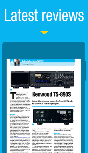 Screenshot of Practical Wireless