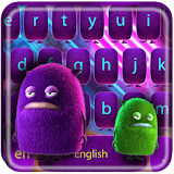 Furry Monster Colorful Keyboard icon