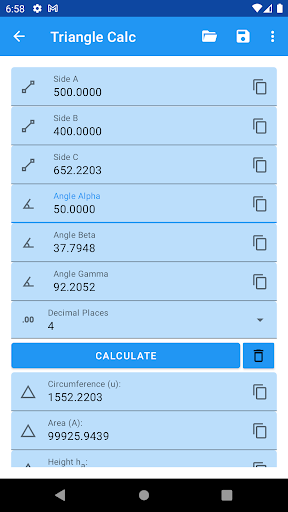 Triangulate Pro Screen 2