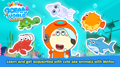 Android application Wolfoo Underwater Ocean World screenshort