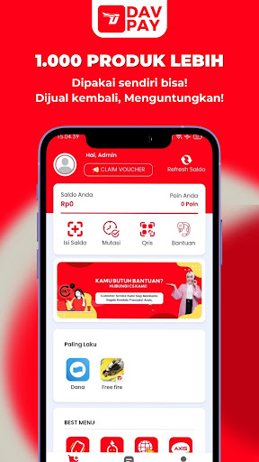 Davpay - Topup Game & PPOB screenshot 2