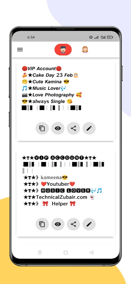 #5. Insta Bios & Atitude Quotes (Android) Von: Technical Zubair