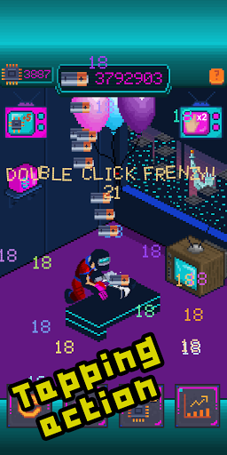 IdlePunk - Idle Clicker Screen 2