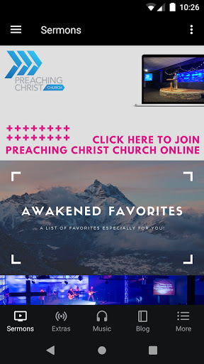Android application Awakened to Grace screenshort