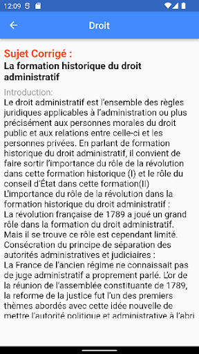 Droit : Sujets Corrigés Screen 2