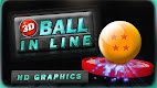 screenshot of 3D BALL IN LINE