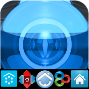 BLUE LUXURY (adw apex nova go)  Icon