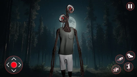 Siren Scary Head Monster 3D
