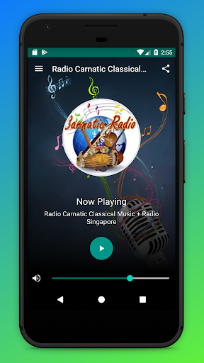 Android application Carnatic Music Radio App SG screenshort