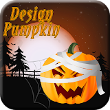 Halloween Pumpkin Design Free icon
