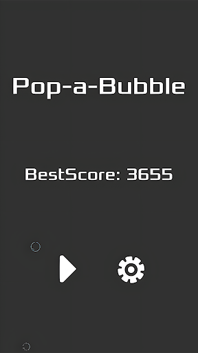 Android application Pop-a-Bubble screenshort