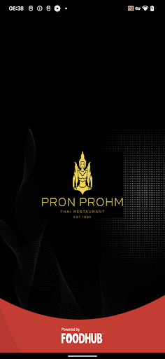 Android application Pron Prohm Thai Restaurant screenshort