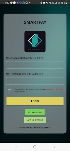 Android application Smartpay screenshort
