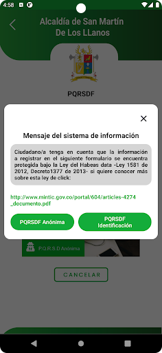 TramiApp San Martin Los Llanos Screen 3