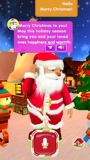 Talking Santa Claus Screen 3