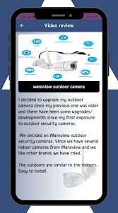 Wansview Outdoor Camera guide