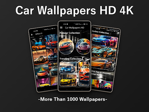 Android application Car Wallpapers Offline HD 4K screenshort
