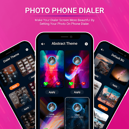 Android application My Photo Phone Dialer screenshort
