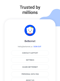 VPN Free - Betternet Hotspot VPN & Private Browser Screenshot