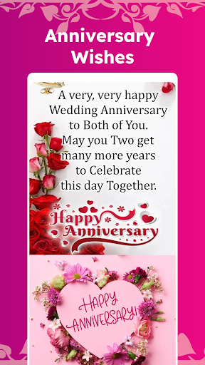 Android application Wedding Anniversary Wishes screenshort