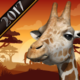 Giraffe Safari Simulator 2017 icon