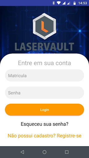 LaserVault Screen 2