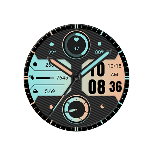 Carbon Fiber For Wear OS - AppWisp.com