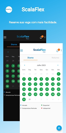Android application ScalaFlex - 11Care screenshort