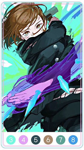 Jujutsu Kaisen Coloring Game