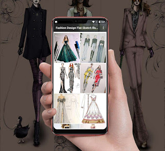 Imágen 10 Dibujo plano de diseño de moda android