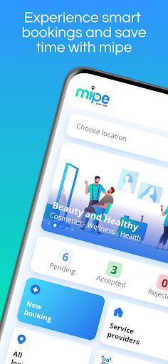 Android application mipe screenshort