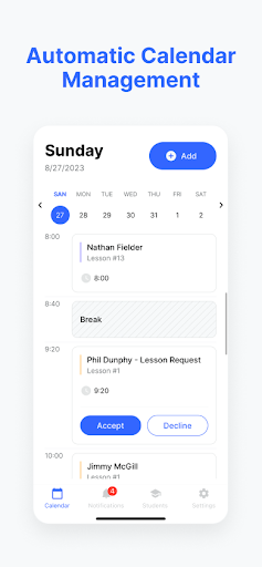 Android application Dio for Teachers screenshort