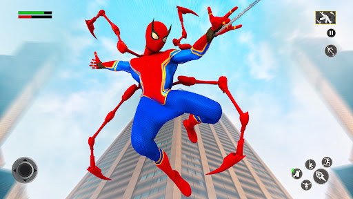 Flying Rope Hero: Spider Hero  screenshots 1