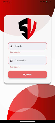 Android application SECURUS screenshort