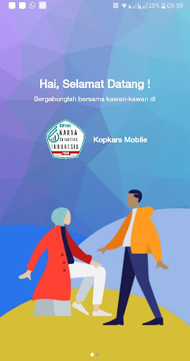 Android application Kopkars Mobile screenshort