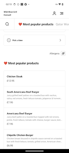 Wild West Grill Screenshot 3 - AppWisp.com