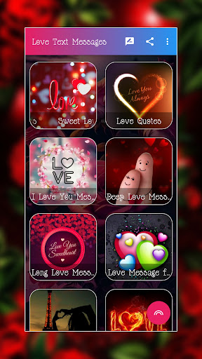 Romantic Love Messages Screen 2