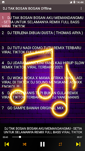 DJ Tak Bosan Bosan Offline Screen 3