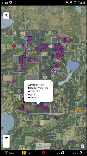 Minnesota Mushroom Forager Map Screen 2