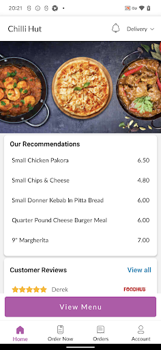 Chilli Hut Screen 2