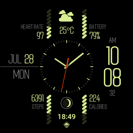 Watch face CNW-43 screenshot 6