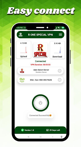 Android application R ONE SPECIAL VIP VPN screenshort