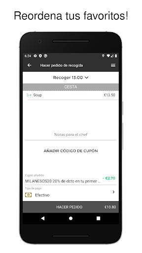 Milanesos Screen 2