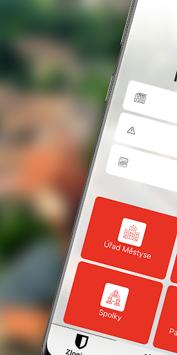 Android application Zlonice screenshort