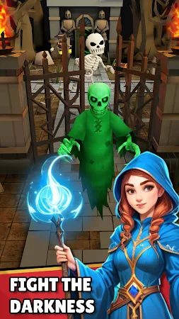 Game screenshot Idle Wizard: Tower Defense RPG mod apk