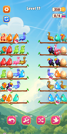 Game screenshot Feather Sort 3D mod apk