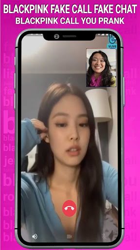 Blackpink Fake Call Fake Chat Screen 3
