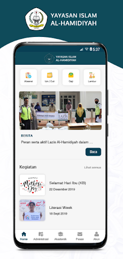 Android application Al-Hamidiyah screenshort