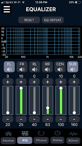 ZAPCO ST-4X/6X/68X DSP Screen 2