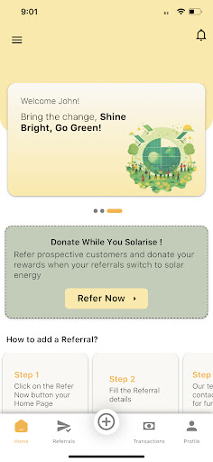 Android application Suntek solar screenshort